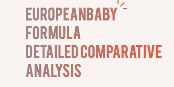 European Baby Formula: A Detailed Comparative Analysis