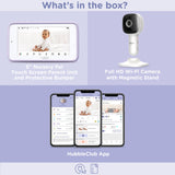 Hubble Nursery Pal Cloud Touch – Dual Mode Smart Baby Monitor with 5” HD Touchscreen