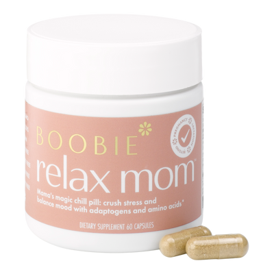 BOOBIE Relax Mom ā Mood, Stress & Focus Support Supplement for Moms