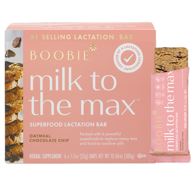 BOOBIE Bar ā Lactation Bar with 6 Milk-Boosting Superfoods