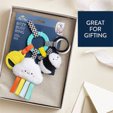 Bitzy Busy Ring™ Teething Activity Toy – Rainbow