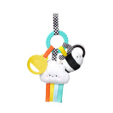 Bitzy Busy Ring™ Teething Activity Toy – Rainbow