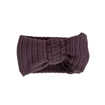 Top Knot Baby Headband - Brown