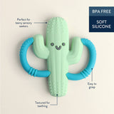 Cactus Chew Crew – Cooper the Cactus Silicone Teether by Itzy Ritzy