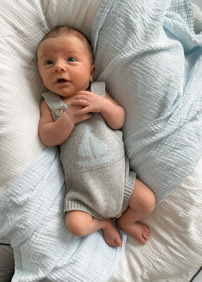 Sailboat Baby Romper