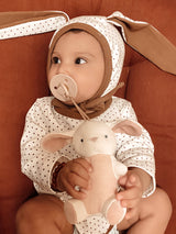 Natural Rubber Pacifier & Plush – Bear