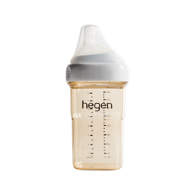 Hegen PCTO⢠240ml/8oz Feeding Bottle PPSU with Medium Flow Nipple (3 to 6 months)
