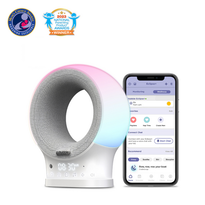 Hubble Eclipse+ Smart Wi-Fi Audio Monitor, Soother & Bluetooth Speaker