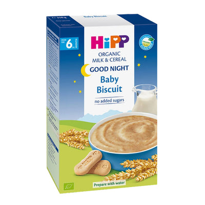 HiPP Good Night Baby Biscuit Organic Milk & Cereal 250g (2965-02)