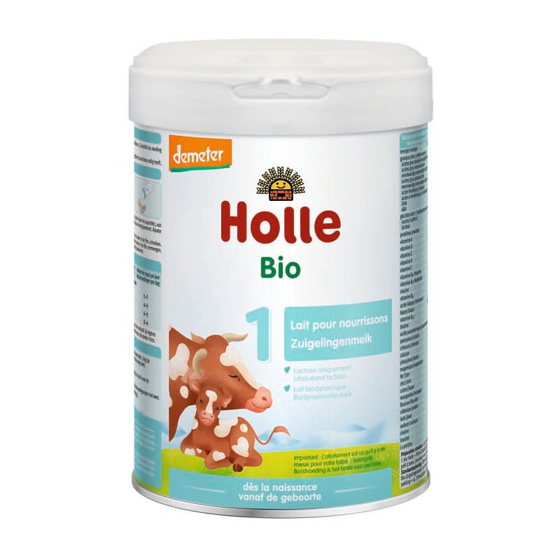 Holle 1 Organic Cow Milk Infant Formula(0-6 Months) : Dutch Version 800 g