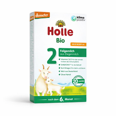 Holle Goat Milk Stage 2 Organic Formula + DHA (400g)