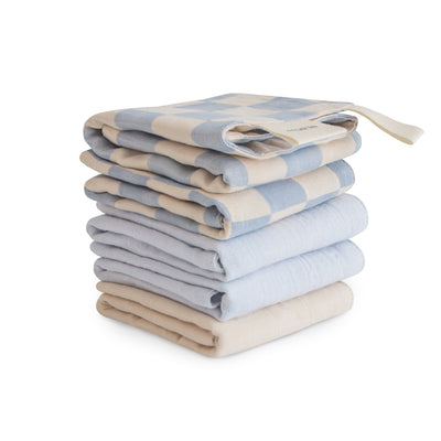 Organic Muslin Baby Washcloths