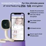 Hubble AI Vision 2K UHD – Ultra HD Smart Baby Monitor with AI Insights