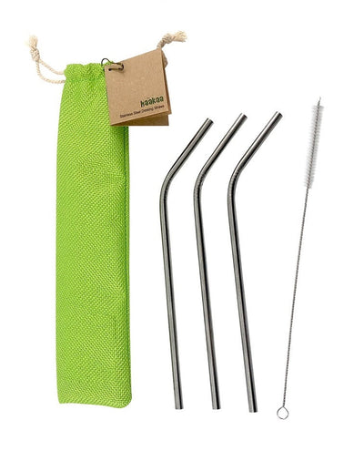 Haakaa Stainless Steel Drinking Straws – Reusable, Eco-Friendly & BPA-Free