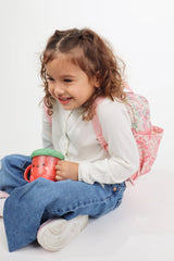 Itzy Snack Cup – Strawberry Silicone Snack Container