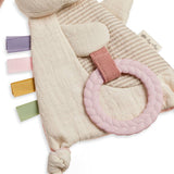 Bitzy Crinkle Sensory Toy with Teether – Bunny