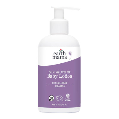 Earth Mama Calming Lavender Baby Lotion ā Gentle Moisture for Sweet Dreams