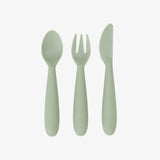 Happy Utensils – Spoon, Fork, and Safe Knife Set for Toddlers and Preschoolers
