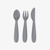 Happy Utensils – Spoon, Fork, and Safe Knife Set for Toddlers and Preschoolers