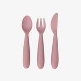 Happy Utensils – Spoon, Fork, and Safe Knife Set for Toddlers and Preschoolers