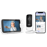 Hubble Nursery Pal Link Premium – 5” Smart Baby Monitor with Two-Way Talk & Night Vision