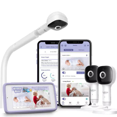 Hubble Connected SkyVision AI Pro Twin Smart Baby Monitor