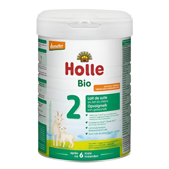 Holle Stage 2 (6+ Months) Goat Milk Formula: Dutch Version (800g) - Euromallusa