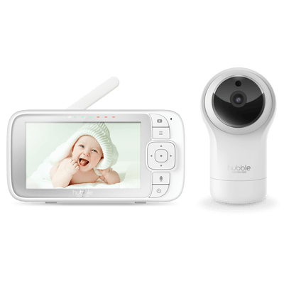 Hubble Nursery View Pro ā 5ā Video Baby Monitor with Pan, Tilt & Zoom