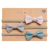 Ali+Oli Headband Bow Set (Morning) - Euromallusa