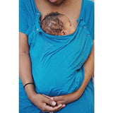 Blue Maternity Mommy Labor and Delivery/ Nursing Gown - Euromallusa