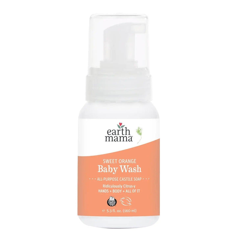 Earth Mama Organics Sweet Orange Baby Wash(10-055) - Euromallusa