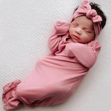 Harbor Rose Knotted Gown - Euromallusa