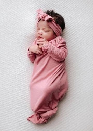 Harbor Rose Knotted Gown