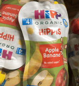 HiPP Hippis Apple Banana Puree 100g (8573) - Euromallusa