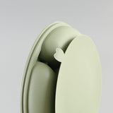 Silicone Divided Suction Plate (Sage) - Euromallusa
