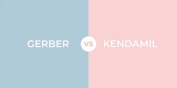Gerber Good Start vs Kendamil: Gentle Pro vs Stage 1 (2026 Guide)