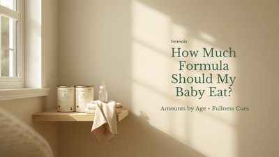 How Much Formula Should My Baby Eat? Amounts by Age & Signs Your Baby Is Full (2026 Guide)