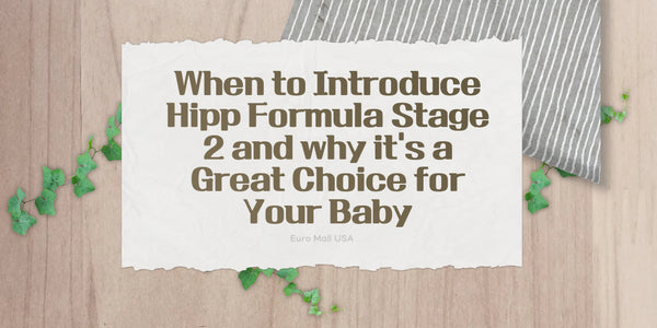 When to Introduce HiPP Formula Stage 2 and Why It’s a Great Choice for Your Baby