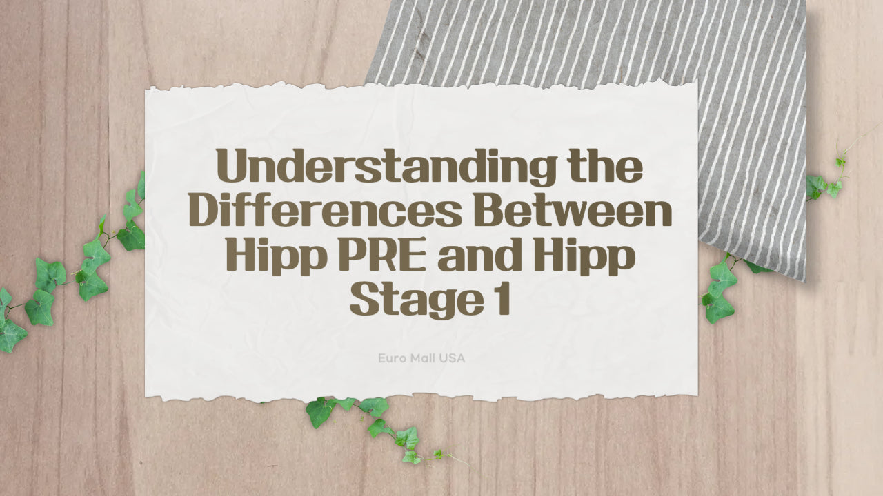 Understanding the Differences Between Hipp PRE and Hipp Stage 1