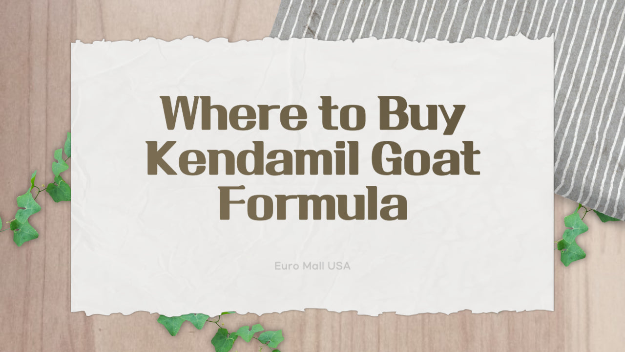 Where to Buy Kendamil Goat Formula