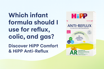 Which Infant Formula Should I Use for Reflux, Colic, and Gas? + HiPP Specialty Formulas