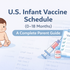 U.S. Infant Vaccine Schedule (0–18 Months): A Complete Parent Guide