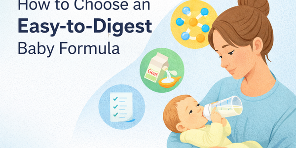 How to Choose an Easy-to-Digest Baby Formula