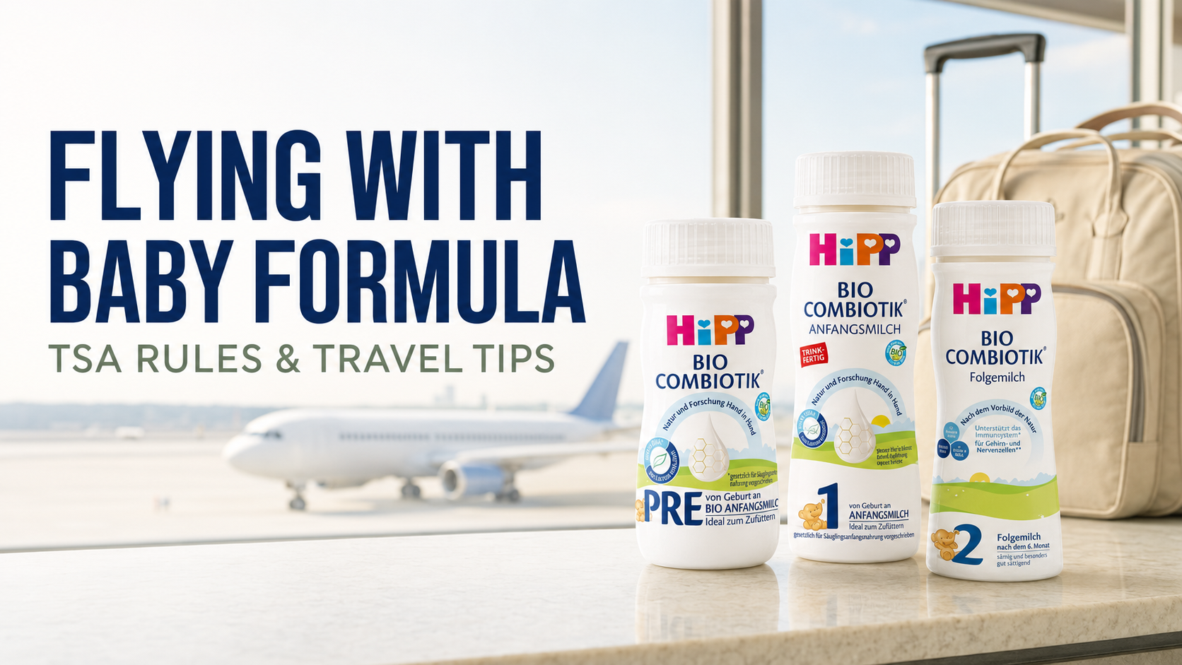 Flying With Baby Formula: TSA Rules, Packing Tips & Summer Storage