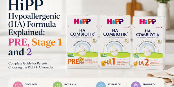 HiPP Hypoallergenic (HA) Formula Explained: PRE, Stage 1 and 2 (2026 Guide)