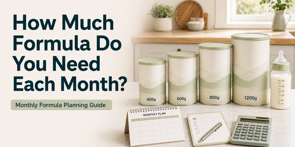 How Much Baby Formula Do I Need? Monthly Can Calculator by Formula Size
