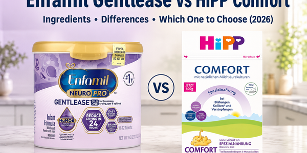 Enfamil Gentlease vs HiPP Comfort: Ingredients, Differences & Which One to Choose (2026)