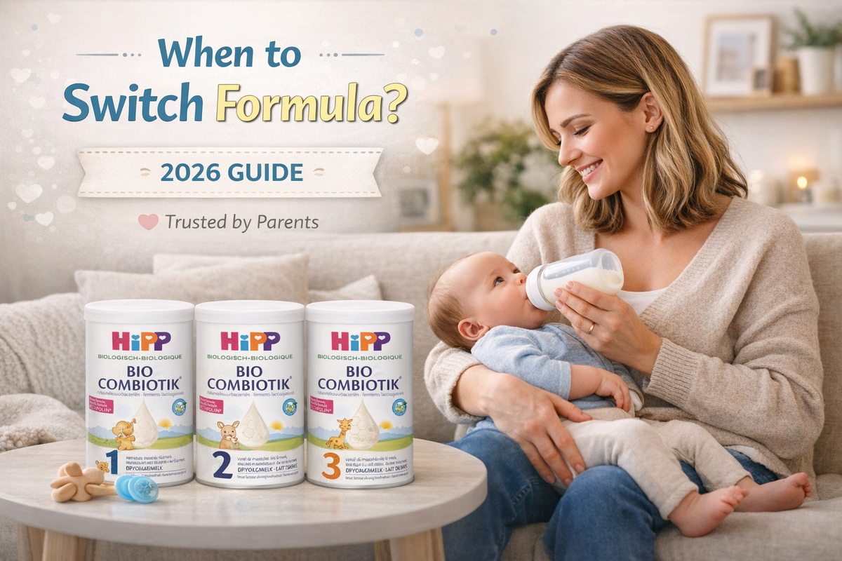 When to Switch Baby Formula Stages (2026 Guide for Parents)