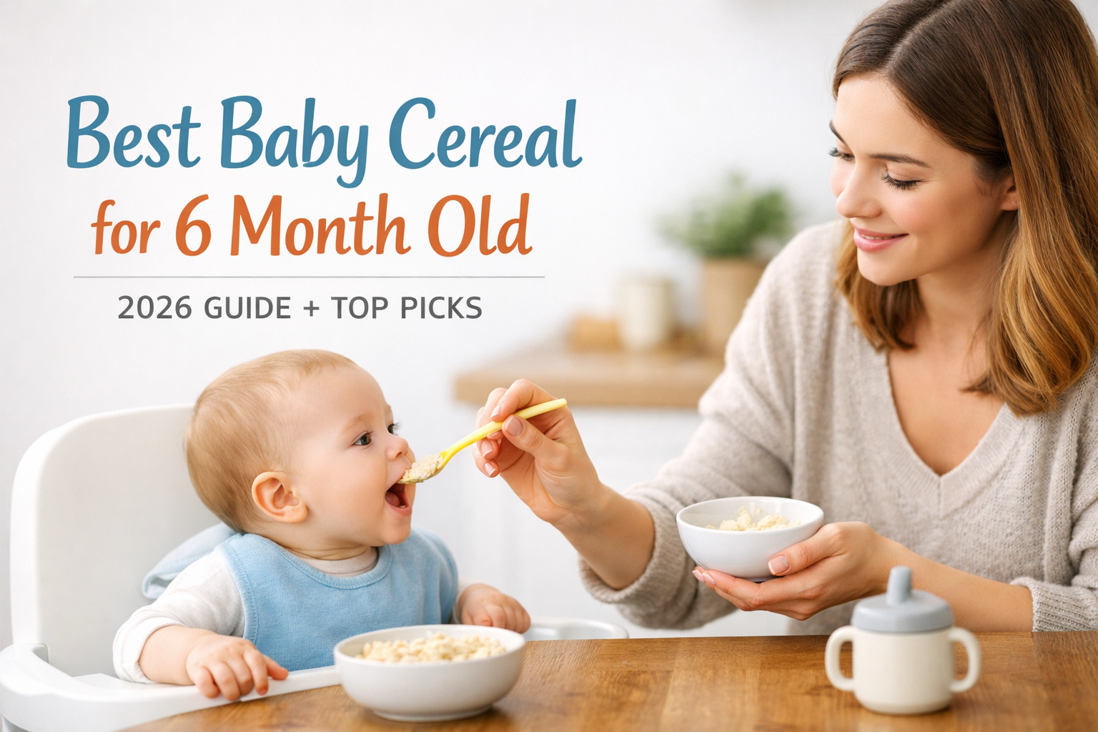 Best Baby Cereal for 6 Month Old (2026 Guide)
