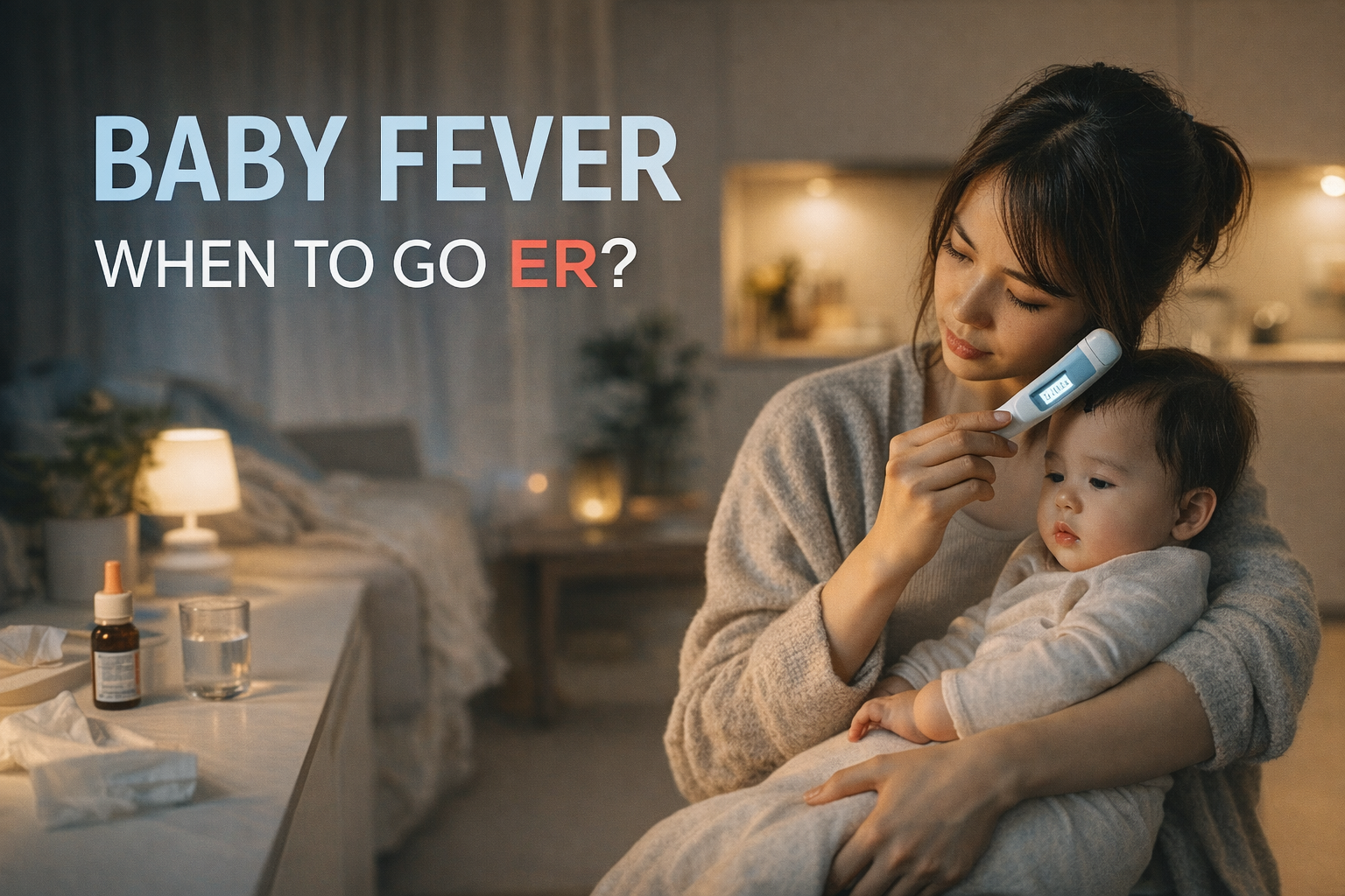 Baby Fever: When to Go to the ER + Dangerous Temperature Guide (2026)